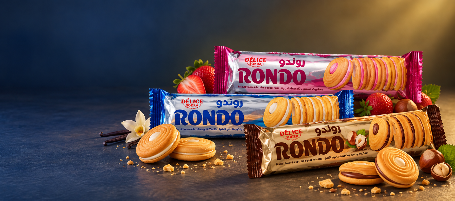 تشكيلة RONDO بثلاث نكهات